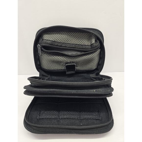 Nintendo 3DS DSi Lite Score Carrying Case Black - Cleaned, Pre Owned - Picture 4 of 8